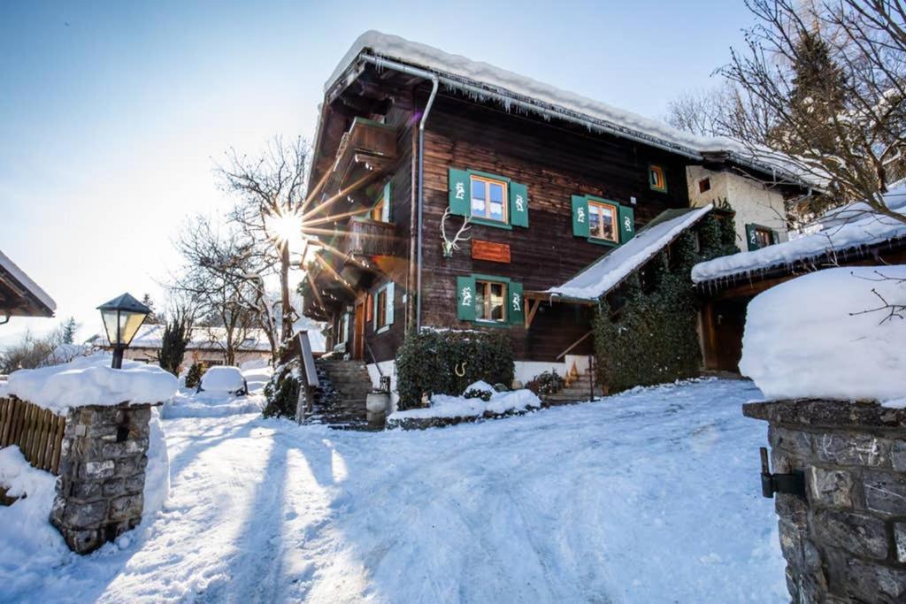 Alpenrelax Haus Weidmannsheil Wohnen Im Romantischen Forsthaus Werfen Exterior foto